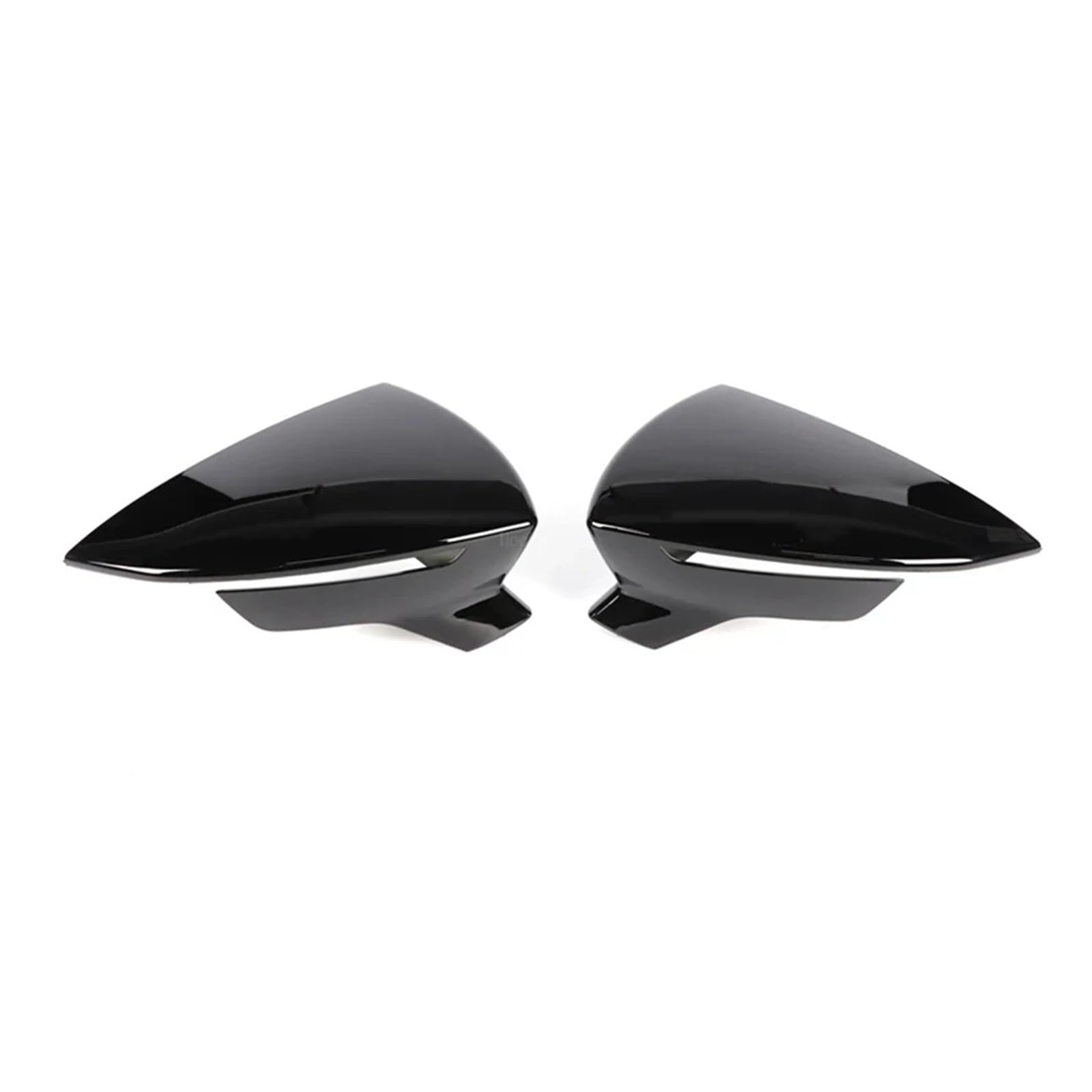 ​Kompatibel mit Seat Leon 5F MK3 ST Cupra 2013-2020 Ibiza MK5 Arona 2017-2023 Seitenrückspiegelabdeckung Zubehör Praktisch und langlebig(Glossy black) von QYKNTXJM