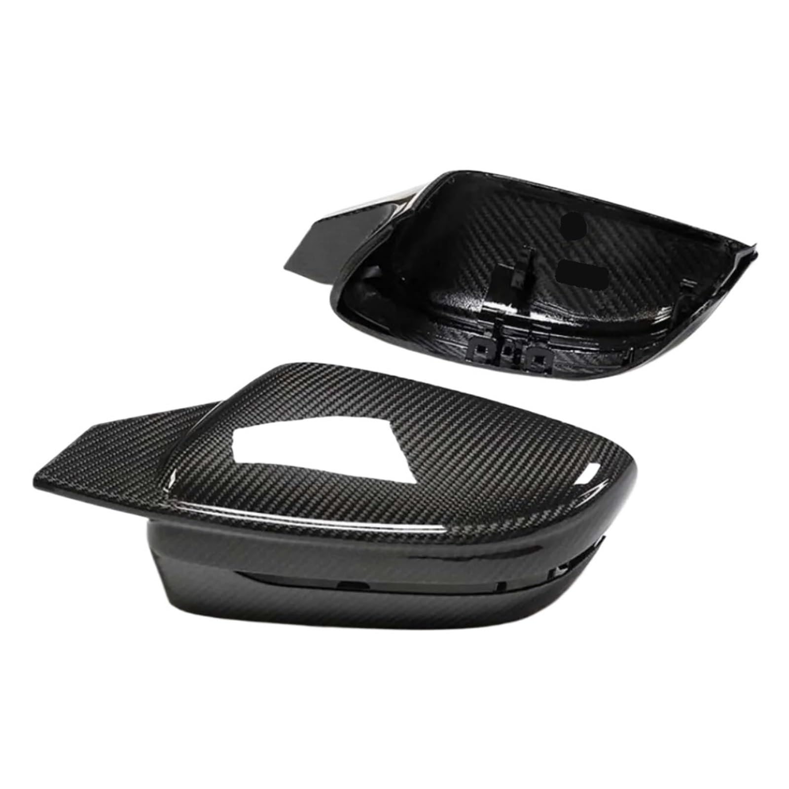 Kompatibel mit der 234578-Serie von BMW G20 G30 G22 G38 G11modified M3, Ersatz-Rückspiegelgehäuseabdeckung aus echtem Dry Carbon Fiber Kompatibel mit der 234578-Serie von BMW G20 G30 G22 G38 G11modified M3, Ersatz-Rückspiegelgehäuseabdeckung aus echtem Dry Carbon Fiber von QYKNTXJM