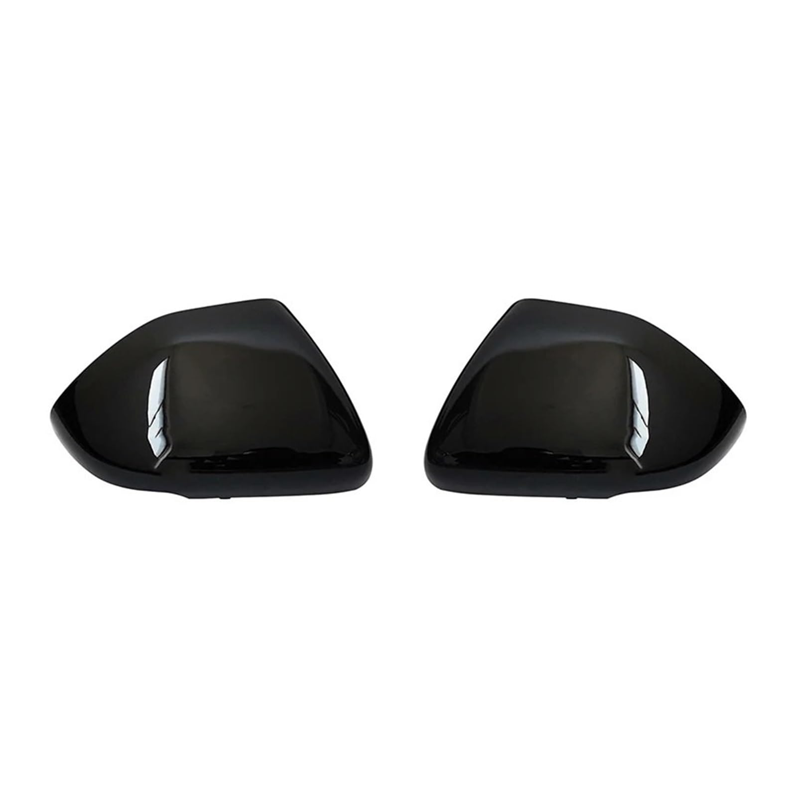 Linke rechte Seite Rückspiegelabdeckung Flügelspiegelschalenkappe Gehäuse Europäische Version Kompatibel for Ford Explorer 2020 2021 2022(Black A pair) von QYKNTXJM