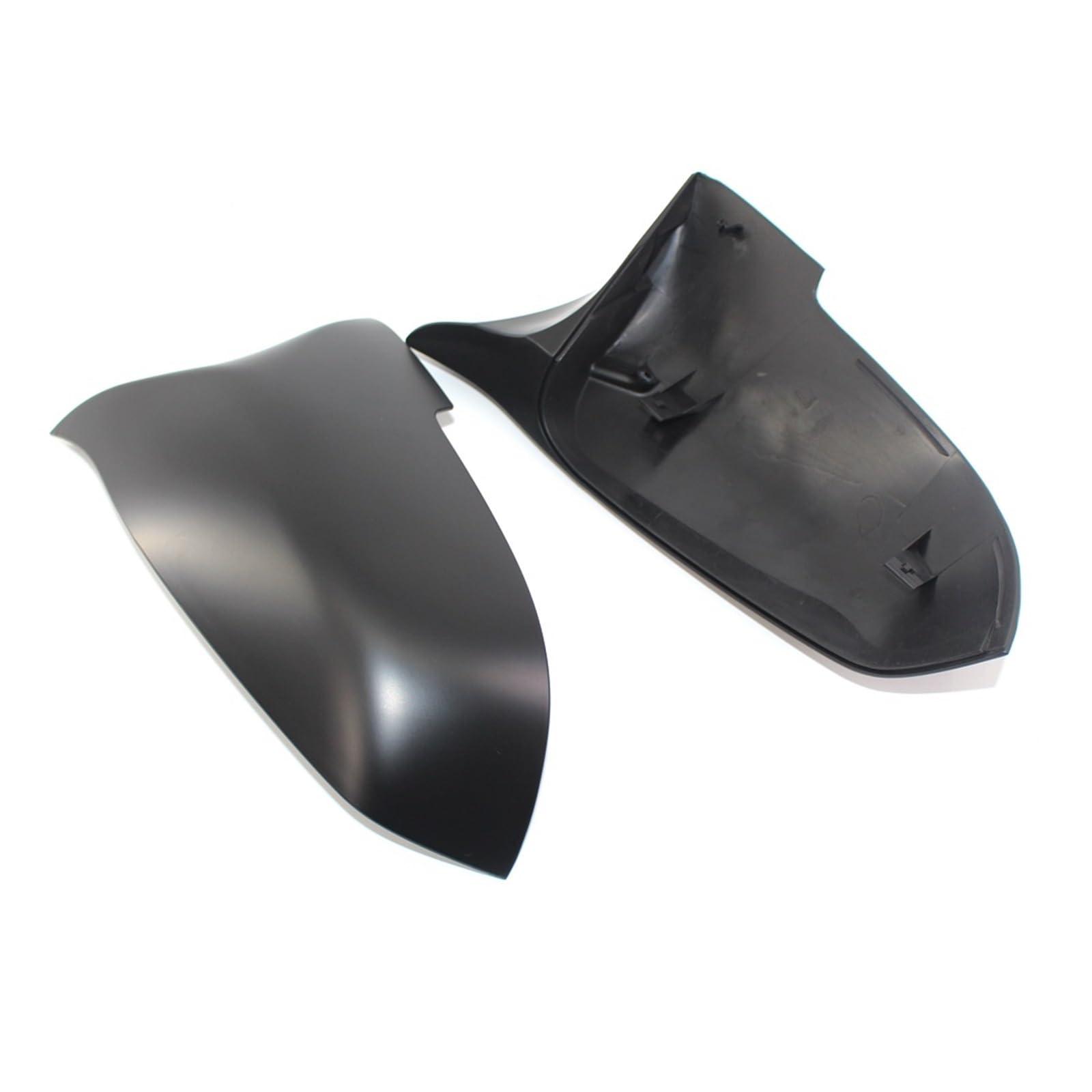 Spiegelabdeckung Kompatibel for BMW F10 F18 2014-2016 Seitenspiegel-Abdeckkappe Auto-Rückspiegelabdeckung Außenspiegelabdeckung Gehäusegehäusekappe(Matte Black Right) von QYKNTXJM