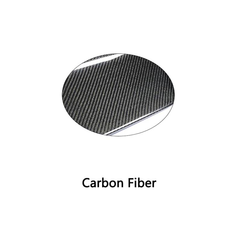 Volle Carbon Fiber Hinten Dach Spoiler Flügel Kompatibel Für FIAT 500 Abarth 595 2010-2020 Auto Racing Heckspoiler Highkick dach Flügel Lip FRP(Carbon Fiber) von QYKNTXJM