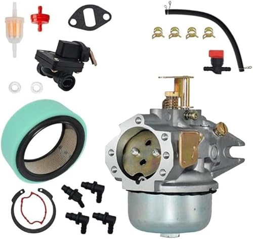 12-teiliges Freischneider-Motorvergaser-Kit, inklusive Vergaser, Zündkerze, Ölrohr, Kraftstofffilter und mehr für 4785323S für K241 für K301 10 PS 12 PS zuverlässige Leistung und einfache Wartung von QYMDRION