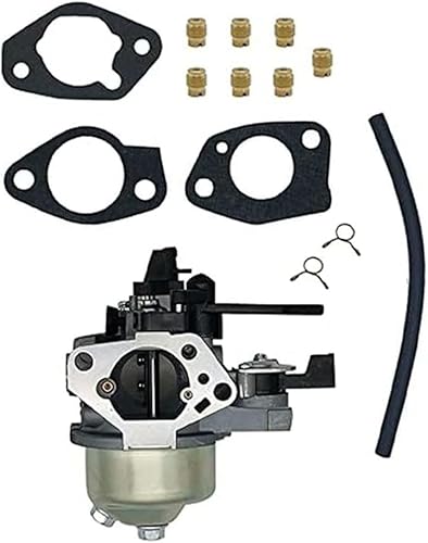 Generator Vergaser-Kit für 420cc 389cc 459cc 338cc mit sieben Hauptdüsen, zum Betrieb mit Erdgas oder Benzin, Set mit Kraftstoffleitungen, Kraftstofffilter, Zündkerzen, Kraftstoffbecher, Vergaserdicht Generator Vergaser-Kit für 420cc 389cc 459cc 338cc mit sieben Hauptdüsen, zum Betrieb mit Erdgas oder Benzin, Set mit Kraftstoffleitungen, Kraftstofffilter, Zündkerzen, Kraftstoffbecher, Vergaserdicht von QYMDRION