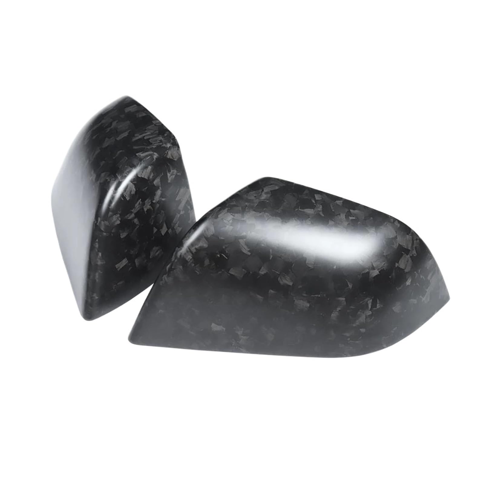 Auto Rückspiegel Shell Dekoration Kompatibel for Tesla Modell 3 2023 Geschmiedet Carbon Side Spiegel Abdeckung Schutzkappe Auto Rückspiegel Shell Dekoration Kompatibel for Tesla Modell 3 2023 Geschmiedet Carbon Side Spiegel Abdeckung Schutzkappe von QZEOXBUP