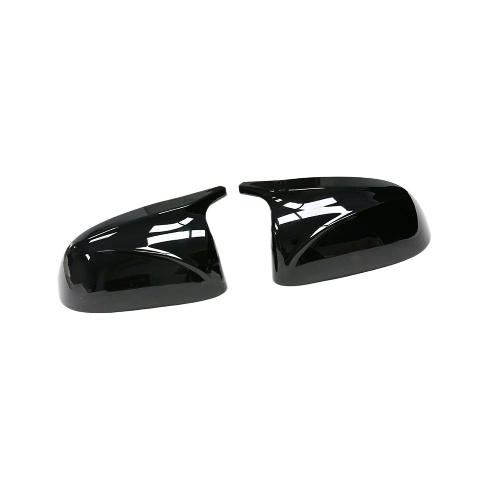 Auto Spiegel Abdeckung Auto Außen Rückansicht Kappen Rück Reverse Fall Shell Kompatibel for BMW X3 G01 G08 X4 G02 x5 G05 X6 G06 2018-2023(Gloss black) von QZEOXBUP