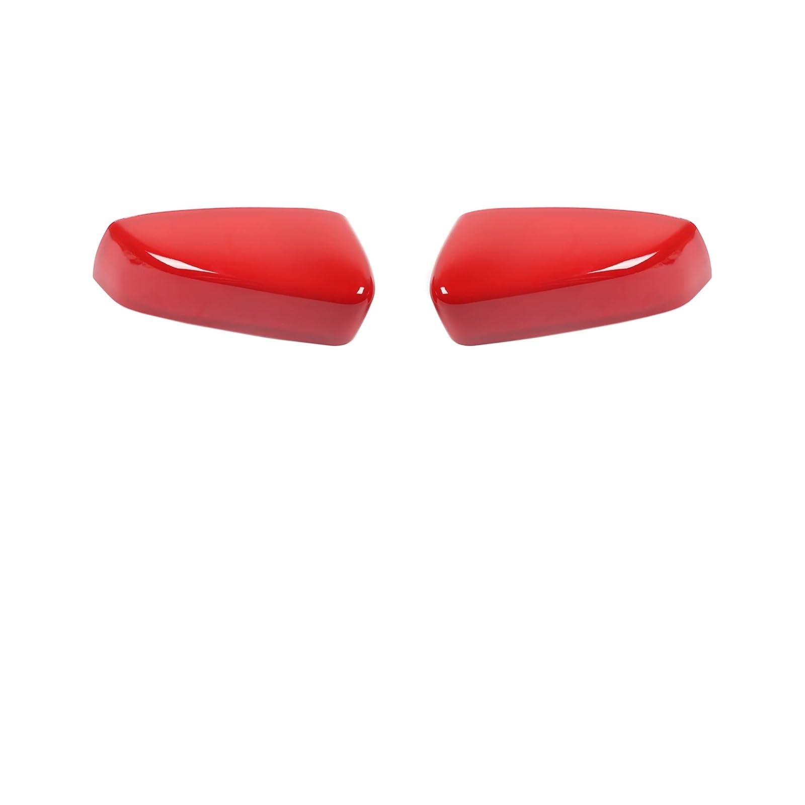 Rückspiegel Shell Dekoration Abdeckung Trim Kompatibel for Ford Mustang 2010 2011 2012 2013 2014 Auto Außen Zubehör ABS Carbon Faser(Red) von QZEOXBUP