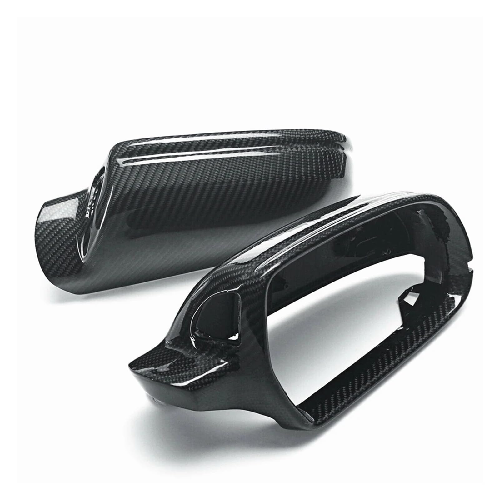 Spiegelabdeckung kompatibel for Audi A4 B8.5 S4 2013–2016 A5 S5 2010–2013 RS4 RS5 mit Side Assist Kohlefaser-Auto-Rückansichtskappen-Ersatz Spiegelabdeckung kompatibel for Audi A4 B8.5 S4 2013–2016 A5 S5 2010–2013 RS4 RS5 mit Side Assist Kohlefaser-Auto-Rückansichtskappen-Ersatz von QZEOXBUP