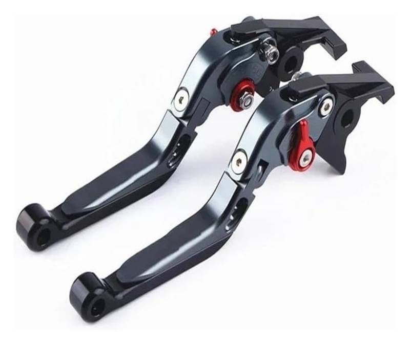 Bremsen Kupplung Stange Für Kymco Für Ak550 Ak 550 2017-2021 Motorrad Zubehör Für CNC Motorrad Einstellbare Klapp Kupplung Und Bremshebel(Titanium) von QZQXEMEDQ