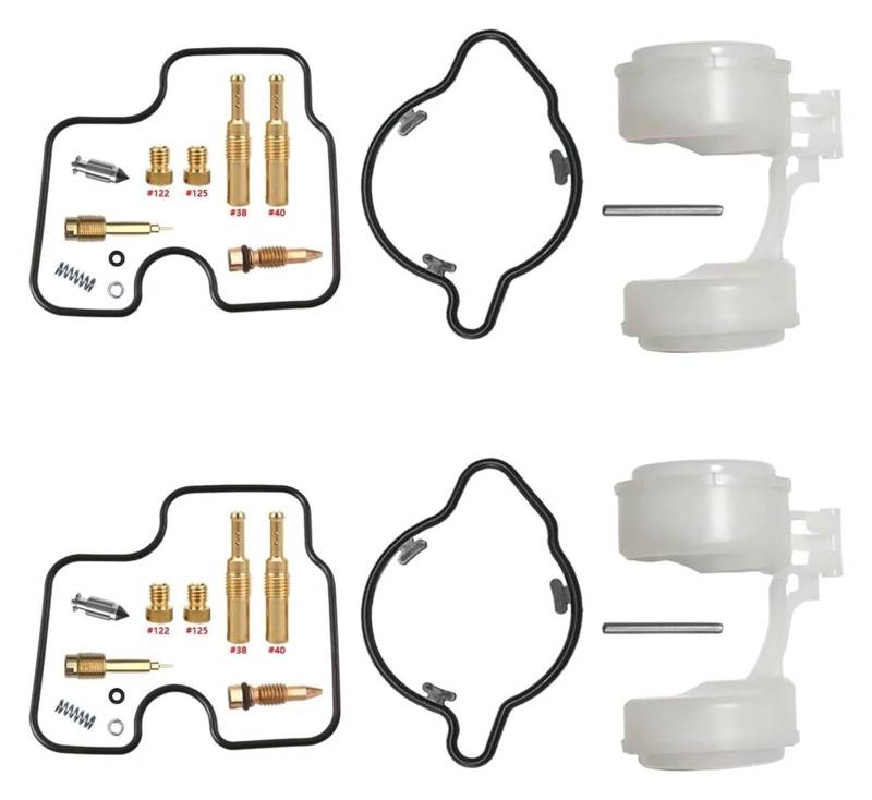 Für CB500 CB500S 1993-2003 Motorrad Vergaser Reparatur Membran Float Carb Rebuild Teile Ersatz Vergaser Dichtungen Reparatursatz(Color 5) von QZQXEMEDQ