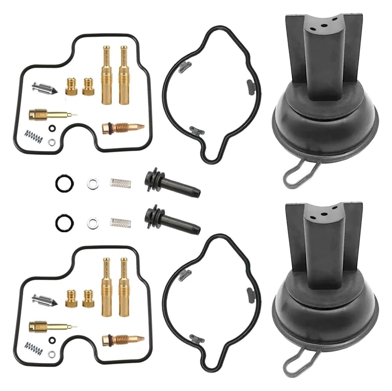 Für CB500 CB500S 1993-2003 Motorrad Vergaser Reparatur Rebuild Teile Membran Float Carb Kits Vergaser Dichtungen Reparatursatz(Sset 1) von QZQXEMEDQ