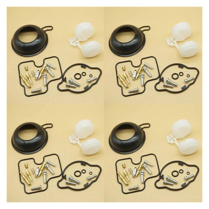 Für CB600F CB600F2 Für Hornet CB 600F CB 600F2 1998-2006 Motorrad Vergaser Reparatur Schwimmer Membran Membran Ersatz Vergaser Dichtungen Reparatursatz(Color 1) von QZQXEMEDQ