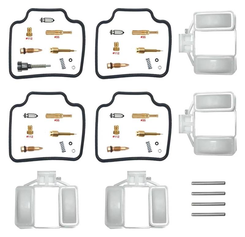Für CB750 CB750F Für Seven Fifty RC42 1992-2008 Motorrad Vergaser Carb Reparatur Carburateur Teile Ersatz Vergaser Dichtungen Reparatursatz von QZQXEMEDQ