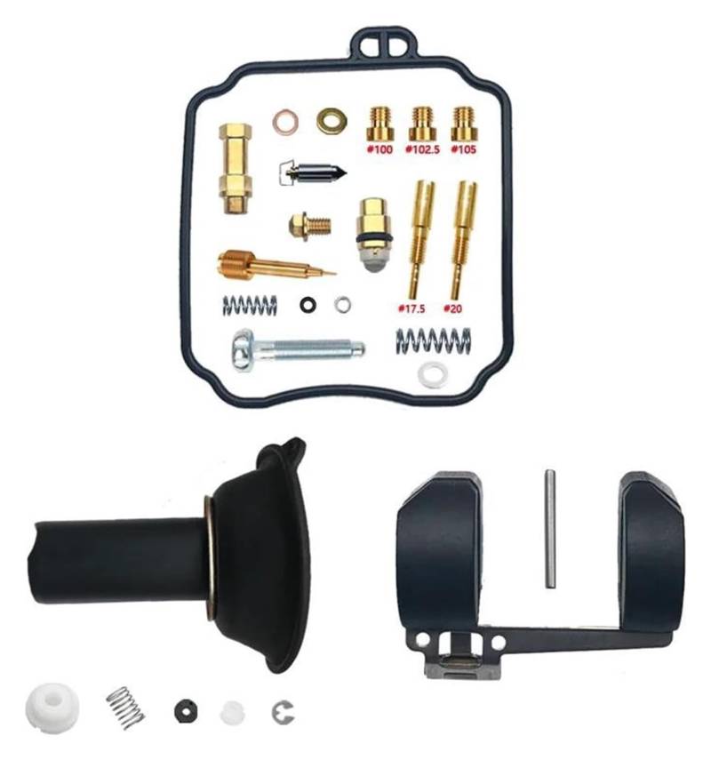 Für Suzuki Für Intruder 125 VL125 2000-2007 Motorrad Vergaser Carb Reparatur Vergaser Membran Float Carbu Teile Ersatz Vergaser Dichtungen Reparatursatz(2) von QZQXEMEDQ
