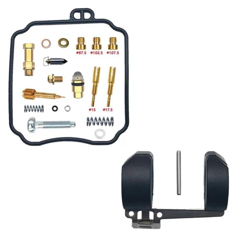 Für Suzuki Für Intruder 250 VL250 Motorrad Vergaser Carb Rebuild Reparatur Vergaser Carburateur Ersatz Teile Kit Vergaser Dichtungen Reparatursatz(Color 4) von QZQXEMEDQ