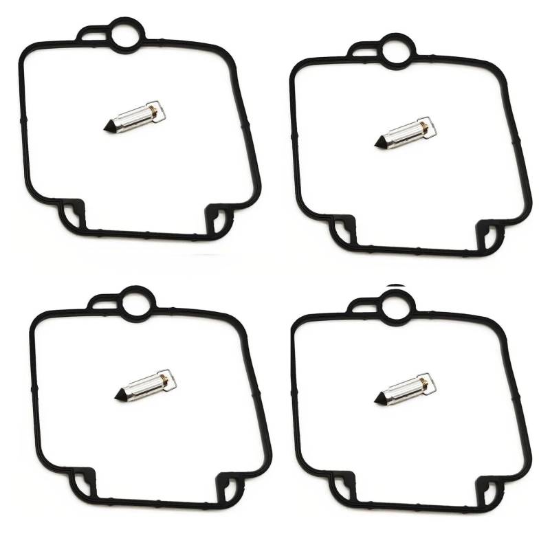 Für Suzuki GS500E GS500 DR350 DR250 GSX1100 BST33 Motorrad Vergaser Reparatur Schwimm Nadel Sitz Mit Vakuum Membran Vergaser Dichtungen Reparatursatz(Color 4) von QZQXEMEDQ