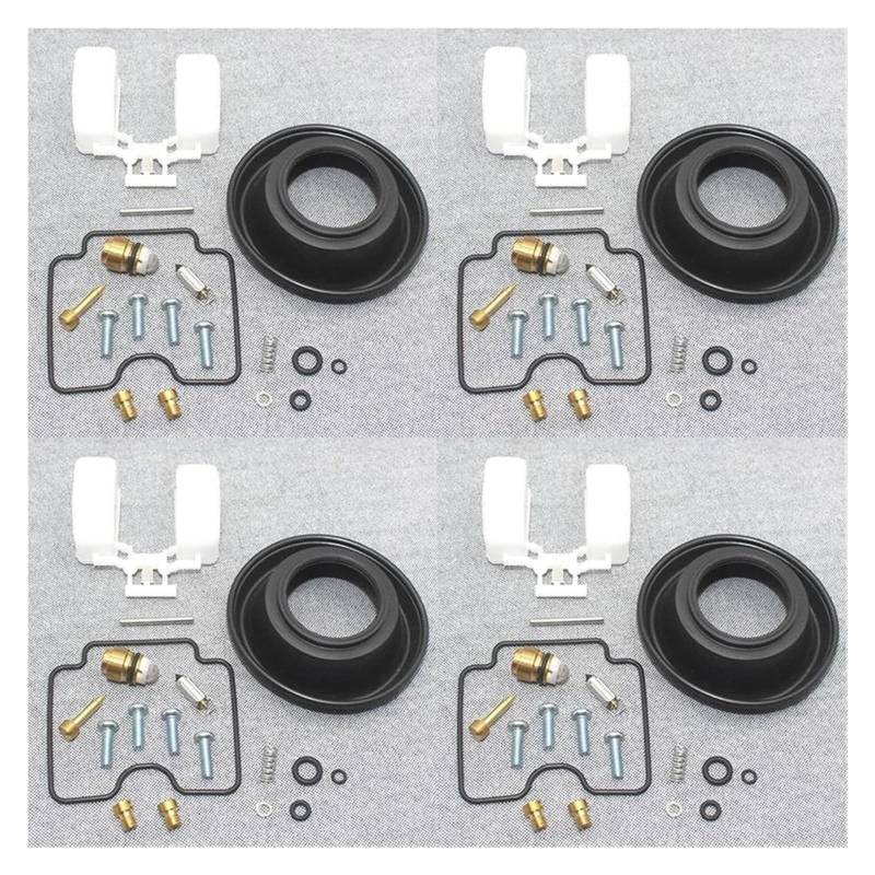Für Suzuki GSX750F Für Katana GSX750 GSX 750 F Motorrad Vergaser Wiederaufbau Reparatur Nadel Ventil Dichtung Luft Schraube Membran Float Kit Vergaser Dichtungen Reparatursatz(Color 4) von QZQXEMEDQ