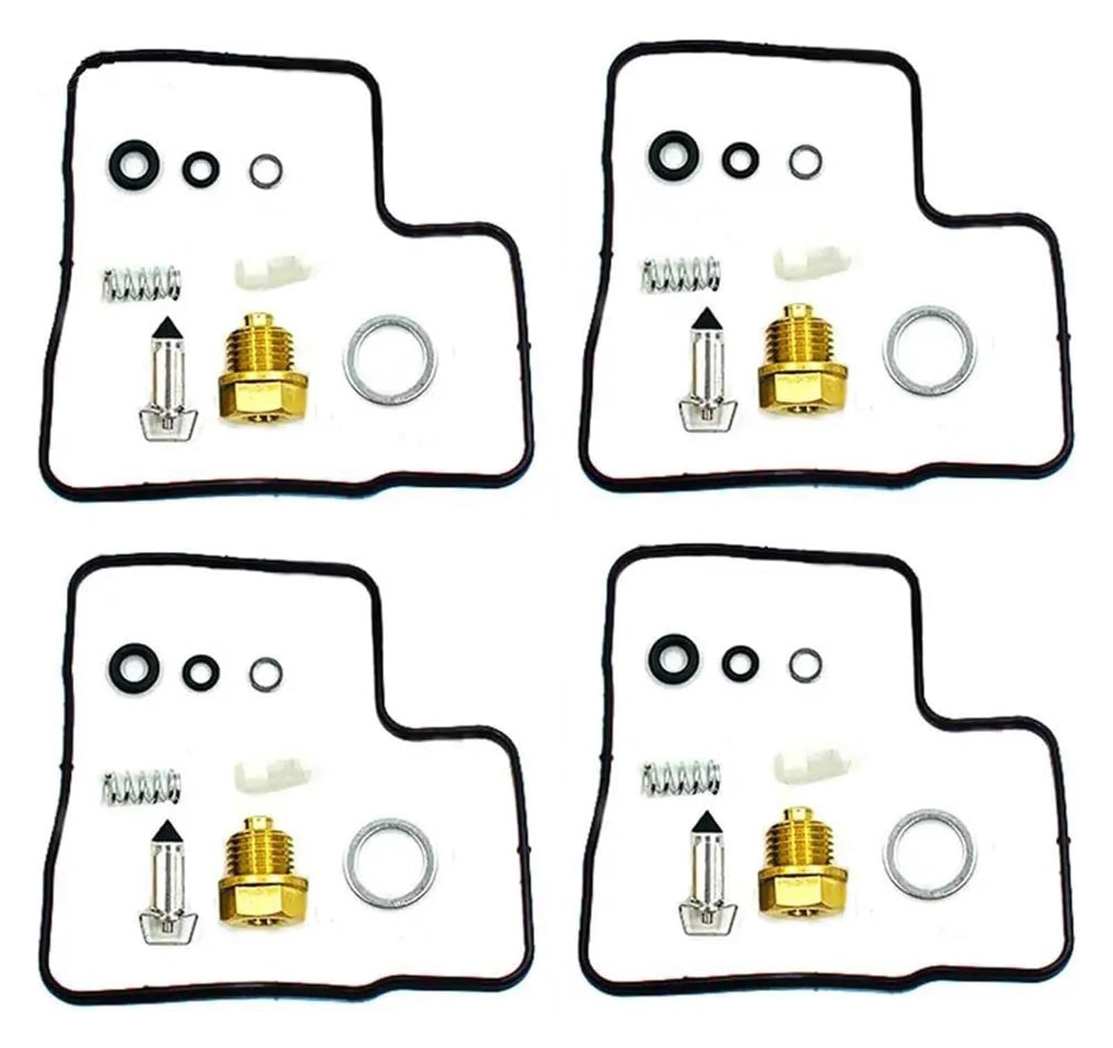 Für XL650V XL650 XL 650 V Für Transalp 2000-2006 Motorrad Motor Vergaser Reparatur Schwimmende Nadel Sitz Teile Kit Vergaser Dichtungen Reparatursatz(X3) von QZQXEMEDQ