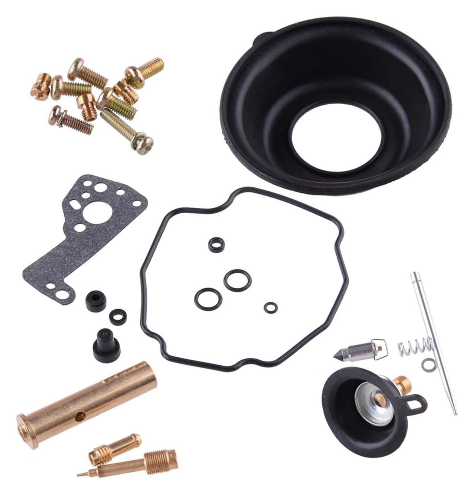 Für Y&amaha Für Virago XV400 (2NT) 3JB Motorradvergaser-Reparaturkolben-Schwimmerdichtungssatz Vergaser Dichtungen Reparatursatz von QZQXEMEDQ