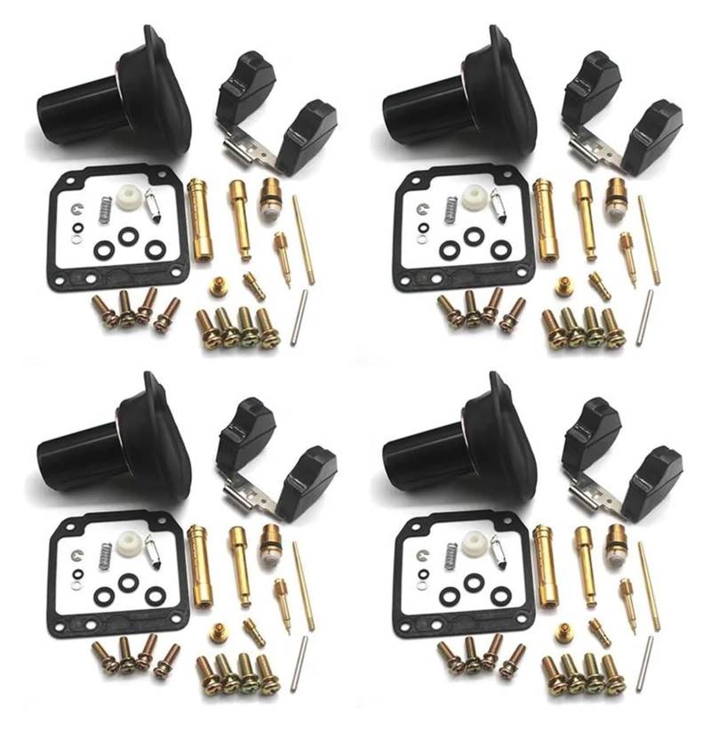 Für Y&amaha XJR 400 1994-1999 XJR400 Motorradvergaser Wiederaufbau Reparatur Kolben Membran Schwimmer Reparatur Teile Ersatz Vergaser Dichtungen Reparatursatz(Color 1) von QZQXEMEDQ