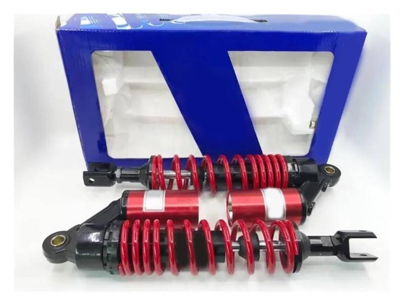 Motorrad Hinterrad Stoßdämpfer Für Cb900f Cb1100f Cbx1000 Motorrad Stoßdämpfer 8mm Frühling 360mm Motorrad Stoßdämpfer Motorrad Hinten Stoßdämpfer(Red Black) von QZQXEMEDQ