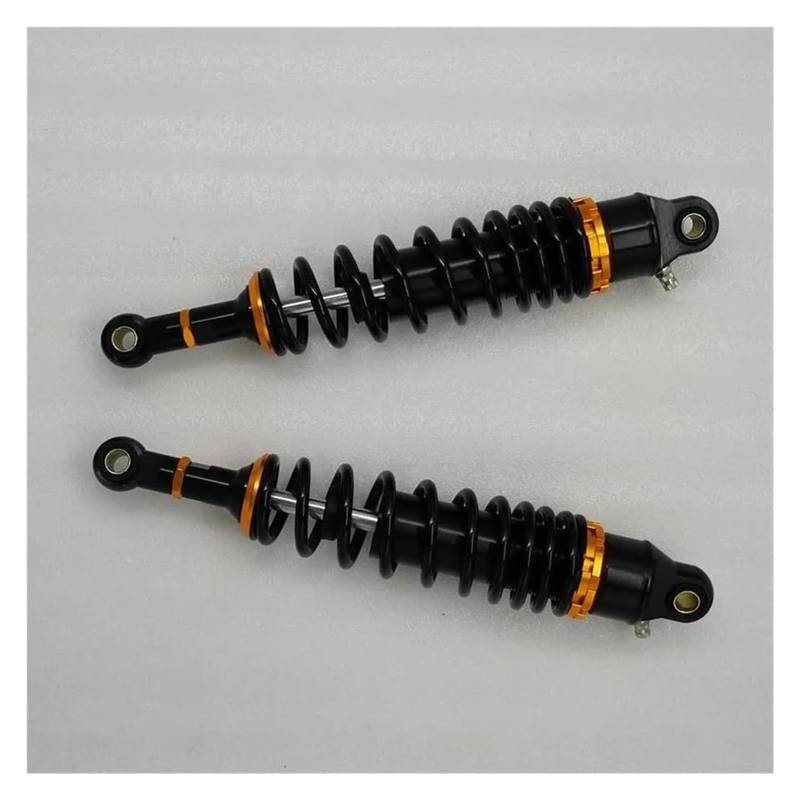 Motorrad Hinterrad Stoßdämpfer Für K&awasaki Motorrad-Stoßdämpfer Universal 350mm Motorrad-Hinterrad-Luftstoßdämpfer-Aufhängung(Black Gold) von QZQXEMEDQ