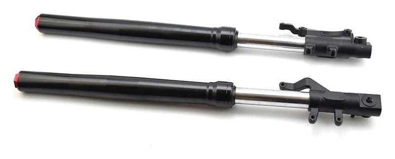 Motorrad Hinterrad Stoßdämpfer Für Msx125 M3 M5 M6 Für Monkey Bike Motorrad Einstellbare Vorderradgabel Vorderradaufhängung Verlängern Stoßdämpfer 665mm 710mm(665mm Silver) von QZQXEMEDQ