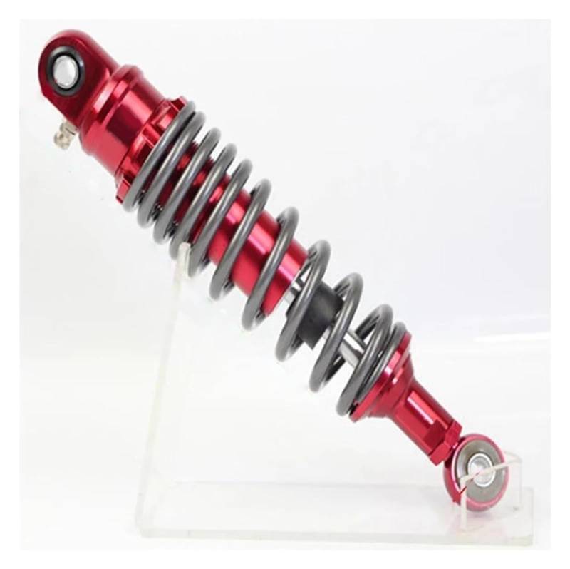 Motorrad Hinterrad Stoßdämpfer Für Y&amaha BWS Xmax Motorroller ATV Quad Universal 1 STÜCKE 310mm 320mm Motorrad Luftstoßdämpfer Hinterradaufhängung(Red Round 310mm) von QZQXEMEDQ