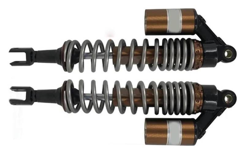 Motorrad Hinterrad Stoßdämpfer Für Y&amaha Motorrad-Stoßdämpfer 8mm Feder 360mm 390mm 415mm Motorrad-Hinterrad-Stoßdämpfer Hinterrad-Stoßdämpfer(Titanium415a20.5m8) von QZQXEMEDQ