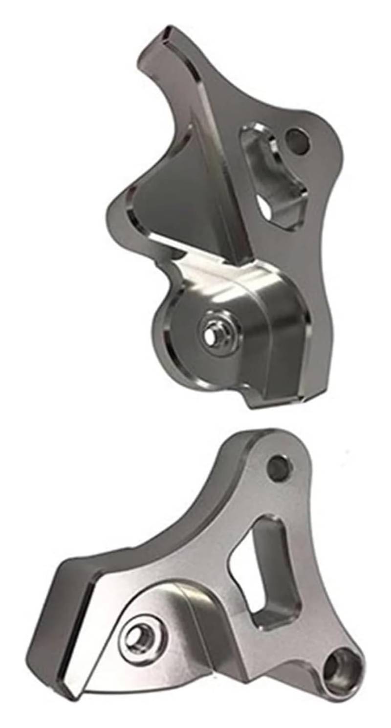 Motorrad Hinterrad Stoßdämpfer Für Y&amaha NVX 155 125 150 Für Aerox155 Motorrad Modifizierte CNC-Hinterradaufhängung Stoßdämpfer Einstellhalterung(Silver) von QZQXEMEDQ