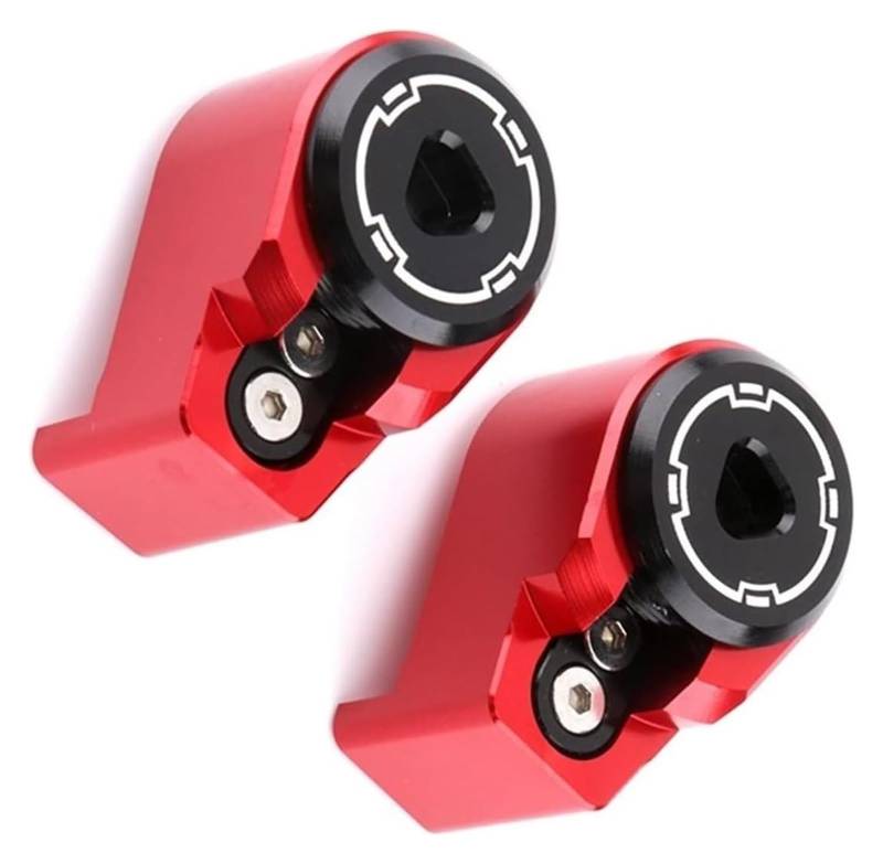 Motorrad Hinterrad Stoßdämpfer Für Y&amaha X-MAX Xmax 125 250 300 N-max 155 Motorrad-Stoßdämpfer Diebstahlsicherung Motorrad-Hinterrad-Stoßdämpfer(Red) von QZQXEMEDQ