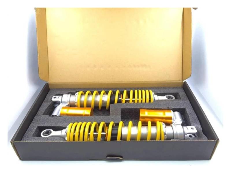 Motorrad Hinterrad Stoßdämpfer Motorrad Hinten Invertiert Luft Stoßdämpfer Motorrad Stoßdämpfer 320mm 340mm 360mm Motorrad Hinten Stoßdämpfer(Eye to Eye 320mm) von QZQXEMEDQ