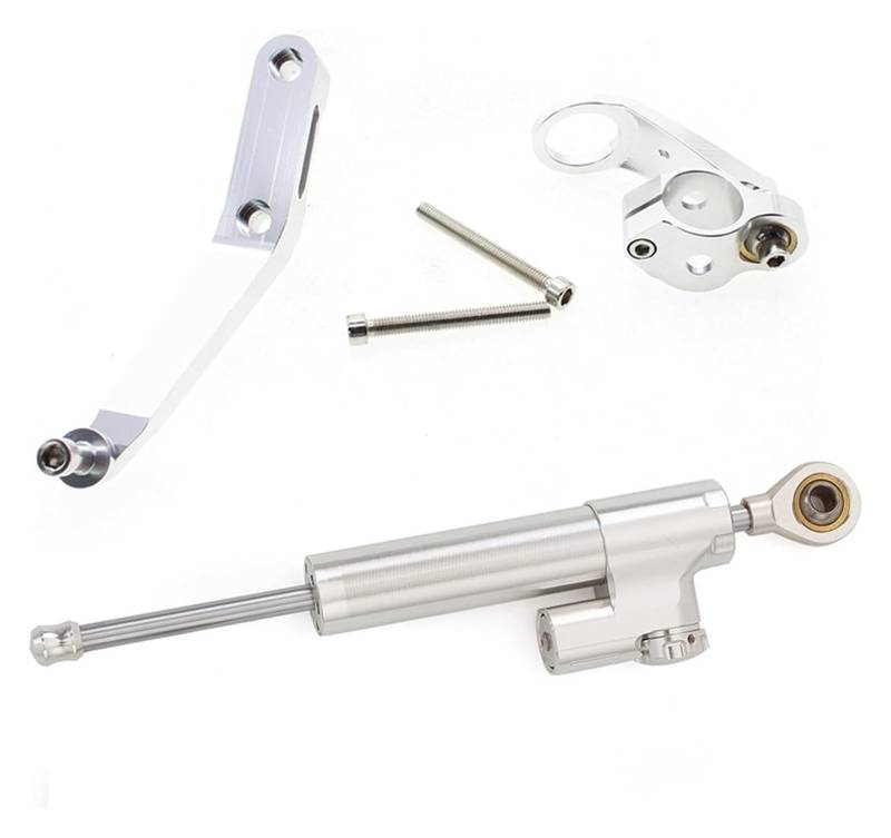Motorrad Lenkungsdämpfer Für CBR929RR 2000 2001 Carbon Motorrad Lenkung Dämpfer Montage Unterstützung Halterung Stabilisator Kit(252) von QZQXEMEDQ
