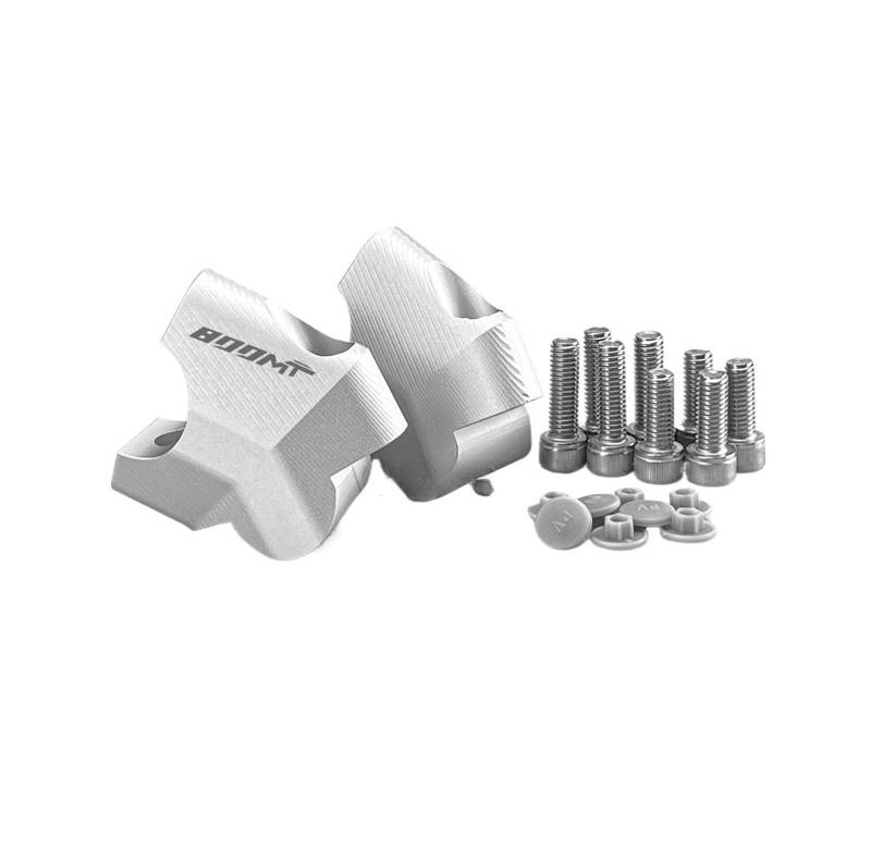 Lenkererhöhung Motorrad Zubehör Für CFMOTO 800MT 800 MT 2022 2023 2024-Lenker Riser Drag Griff Bar Clamp Verlängern Adapter von QZWSRIWL