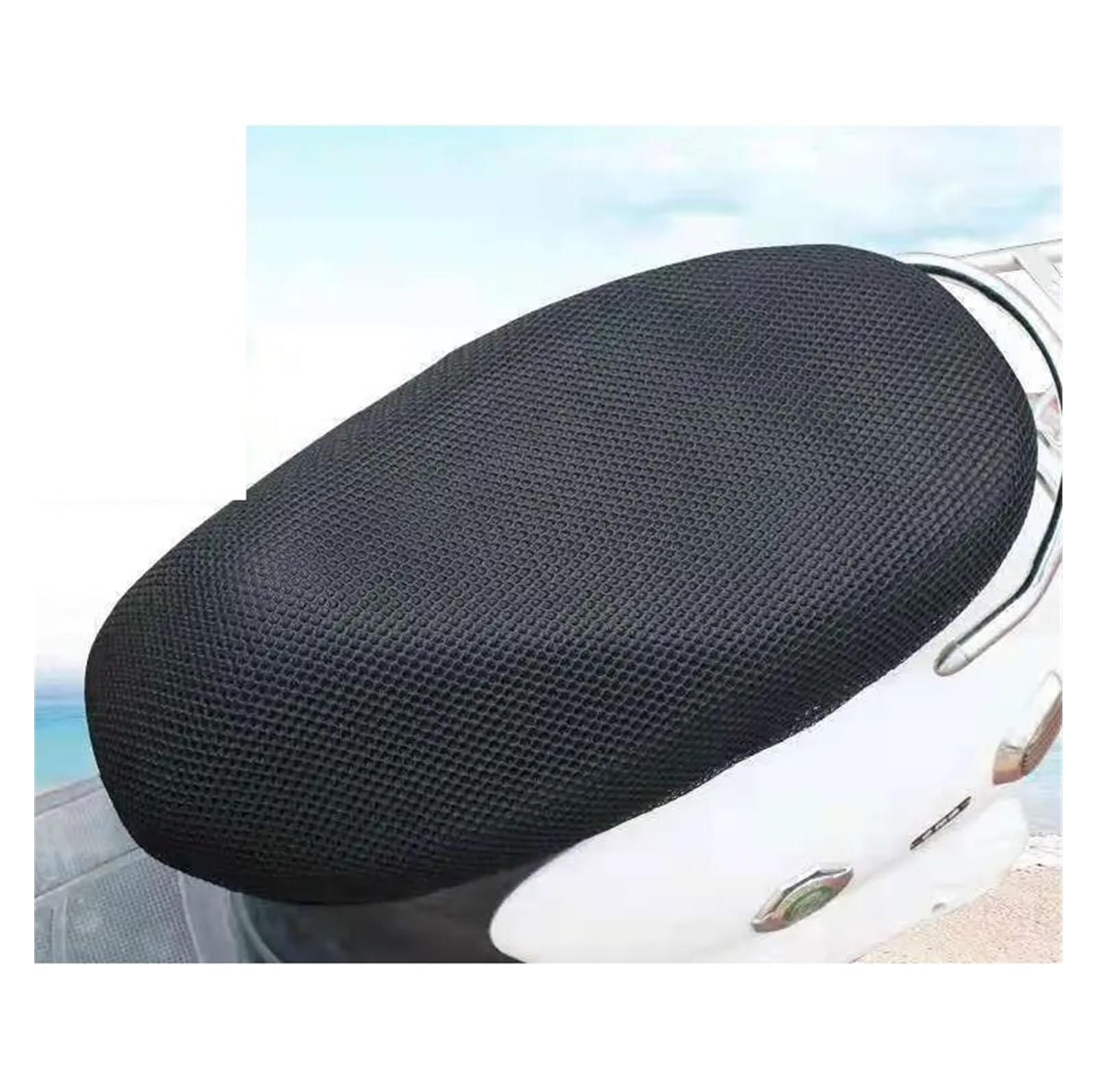 Motorrad Sitzschoner Motorrad 3D Atmungsaktive Kissen Sitzbezug Mesh Schutz Air Pad Abdeckung Wärmedämmung Anti Slip Sonnenschutz Stoßdämpfung Motorrad Sitzschoner Motorrad 3D Atmungsaktive Kissen Sitzbezug Mesh Schutz Air Pad Abdeckung Wärmedämmung Anti Slip Sonnenschutz Stoßdämpfung von QZWSRIWL