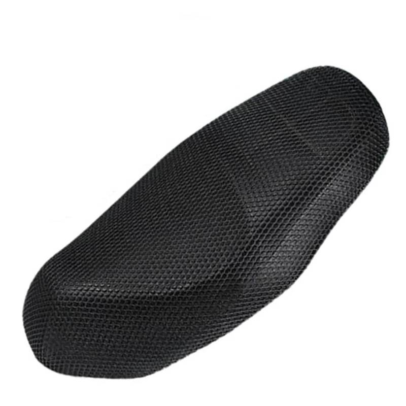 Motorrad Sitzschoner Motorrad 3D Mesh Stoff Anti-Rutsch-Pad Roller Sitz Elektro-Fahrrad Sitzbezug Sommer Atmungsaktive Bezüge Kissen Netzbezug von QZWSRIWL