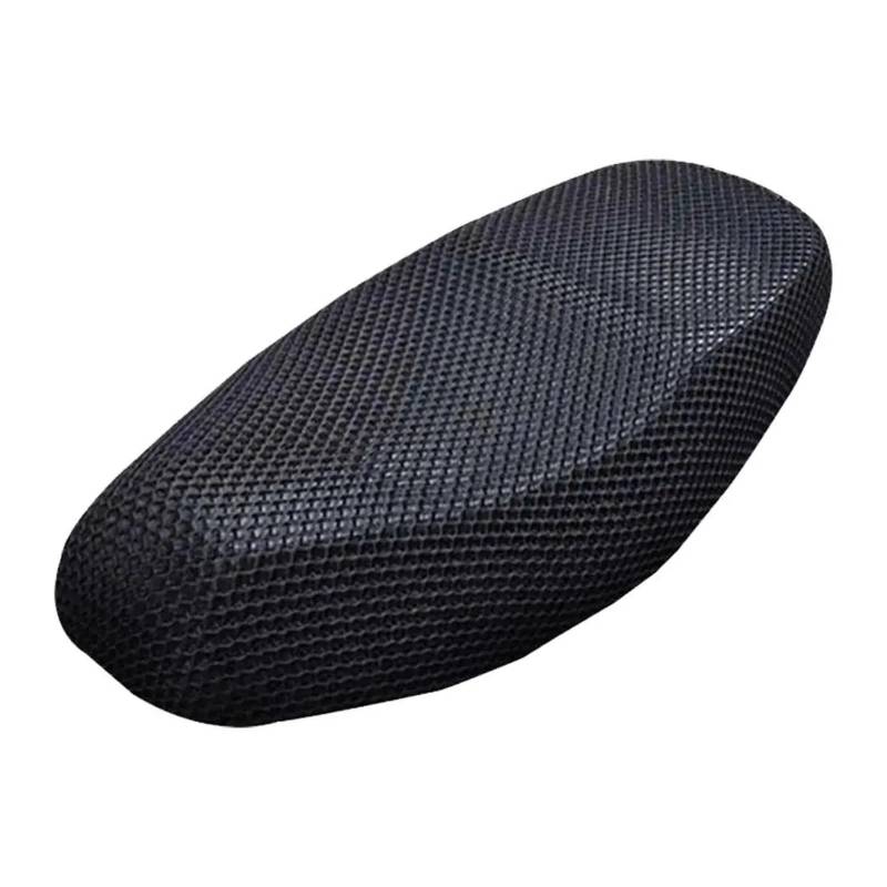 Motorrad Sitzschoner Motorrad Kissen Net Abdeckung 3D Mesh Stoff Anti-rutsch Pad Abdeckung Abdeckungen von QZWSRIWL