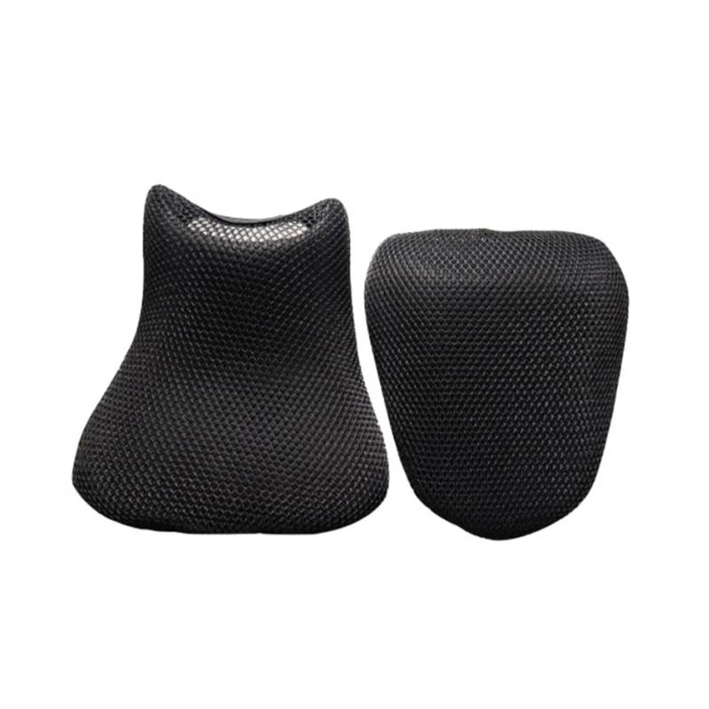 Motorrad Sitzschoner Motorrad-Schutzkissen-Sitzbezug passend für KAW&ASAKI NI&nja 650 Z650 Z 650 Stoffsattel-Sitzbezug-Zubehör von QZWSRIWL