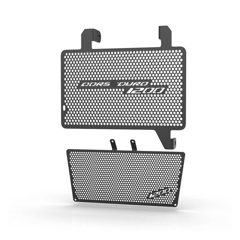 Schutz Kühlergitter Kühlergrill Schutz Grill Abdeckung Für Apr&Ilia Dorsoduro 1200 / ABS 2011-2025 2024 2023 Moto Öl Kühler Schutz Set von QZWSRIWL