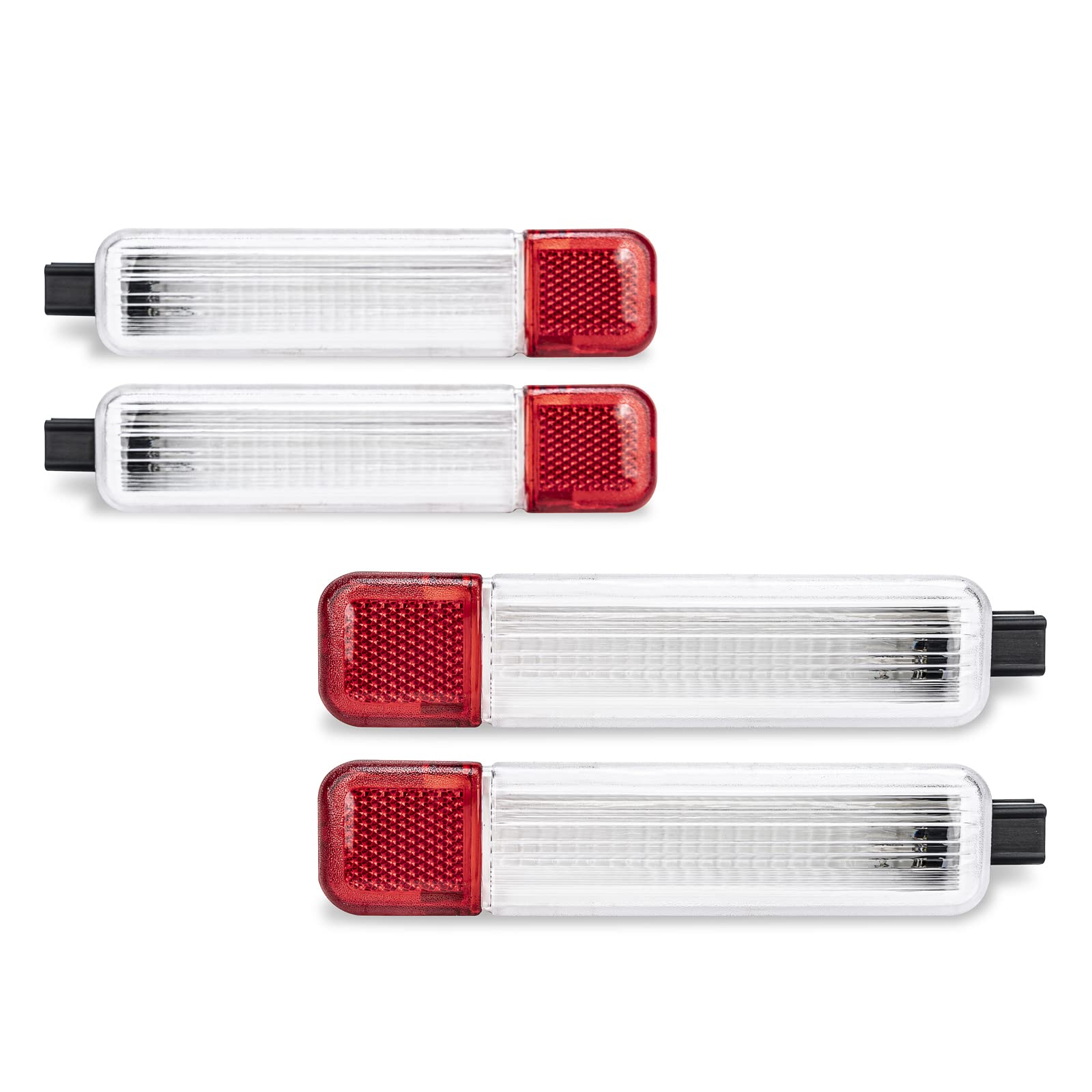 Qagea Innen-Türleuchte für H2 Chevy Silverado Suburban Tahoe GMC Sierra Yukon Cadillac Escalade, Warnleuchten Fußraum-Stufenlampen ersetzt 15021517 15021518 923-103 923-104 (4 Stück) von Qagea