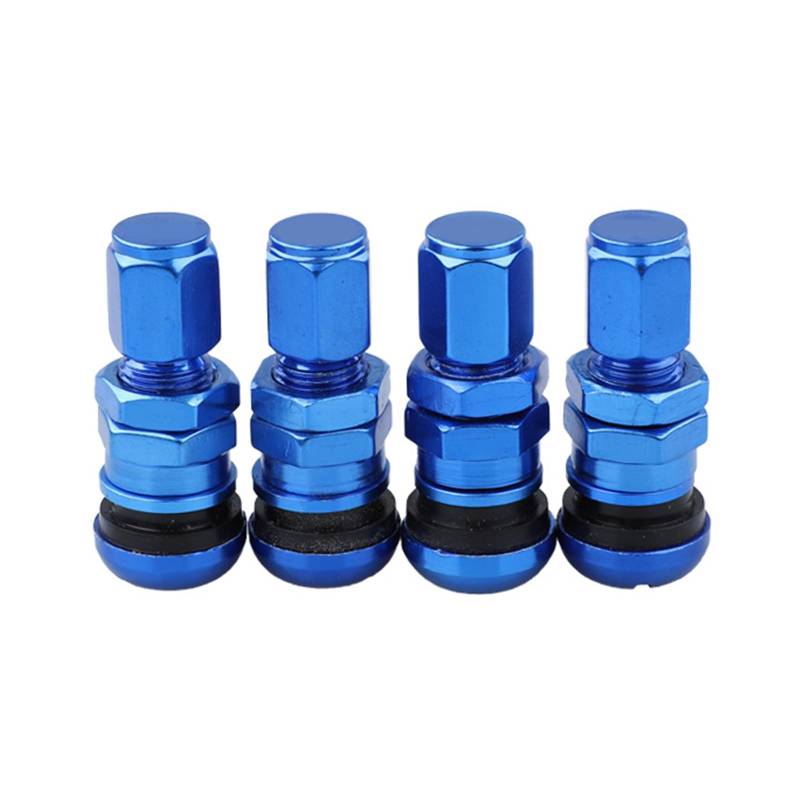 Leichte Auto Reifenventile Kerne Und Leckse Mit Staubdichtem Feuchtigkeitsschutzkappen Für Extreme Fahrbedingungen 4pcs von Qaonsciug