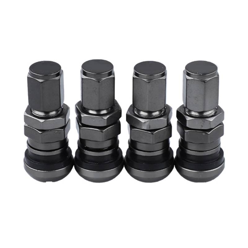 Leichte Auto Reifenventile Kerne Und Leckse Mit Staubdichtem Feuchtigkeitsschutzkappen Für Extreme Fahrbedingungen 4pcs von Qaonsciug