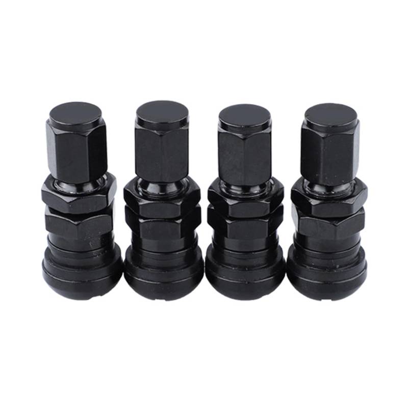 Leichte Auto Reifenventile Kerne Und Leckse Mit Staubdichtem Feuchtigkeitsschutzkappen Für Extreme Fahrbedingungen 4pcs von Qaonsciug