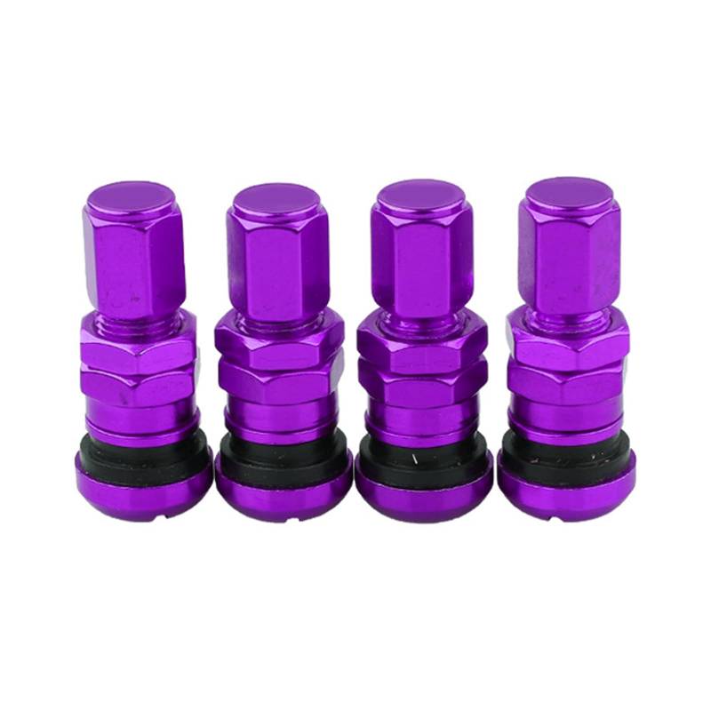 Leichte Auto Reifenventile Kerne Und Leckse Mit Staubdichtem Feuchtigkeitsschutzkappen Für Extreme Fahrbedingungen 4pcs von Qaonsciug