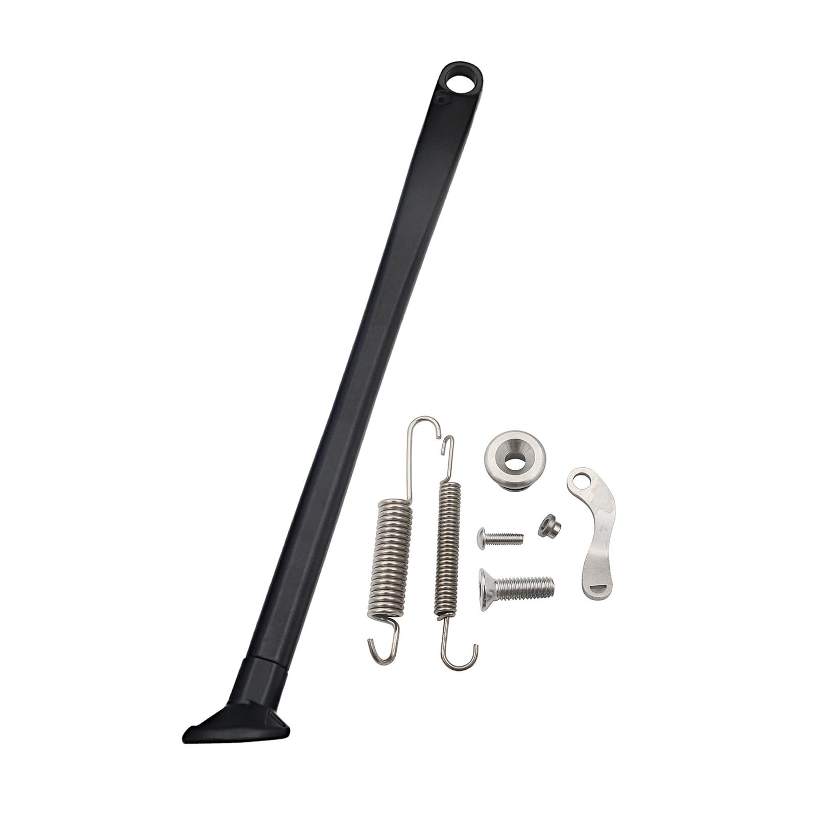 Qaonsciug Upgrades Seitenständer Hochfestigkeit Aluminium Kickstand Set Resistant Motorradrahmenunterstützung Für 17-23 Motorräder Qaonsciug Upgrades Seitenständer Hochfestigkeit Aluminium Kickstand Set Resistant Motorradrahmenunterstützung Für 17-23 Motorräder von Qaonsciug