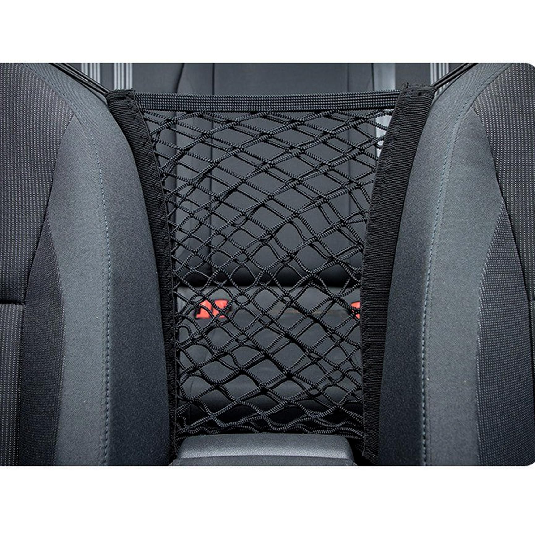 Qaziuy Auto Netztasche, Aufbewahrungsnetz für Vordersitze,Auto Sicherheitsnetz für Hunde, Netztasche für die Rückenlehne zu Vermeiden Sie Störungen durch Haustiere und Kinder Qaziuy Auto Netztasche, Aufbewahrungsnetz für Vordersitze,Auto Sicherheitsnetz für Hunde, Netztasche für die Rückenlehne zu Vermeiden Sie Störungen durch Haustiere und Kinder von Qaziuy