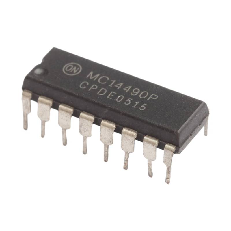 5 Stück MC14490P MC14490 DIP16 Logikchip von Qbhjmr