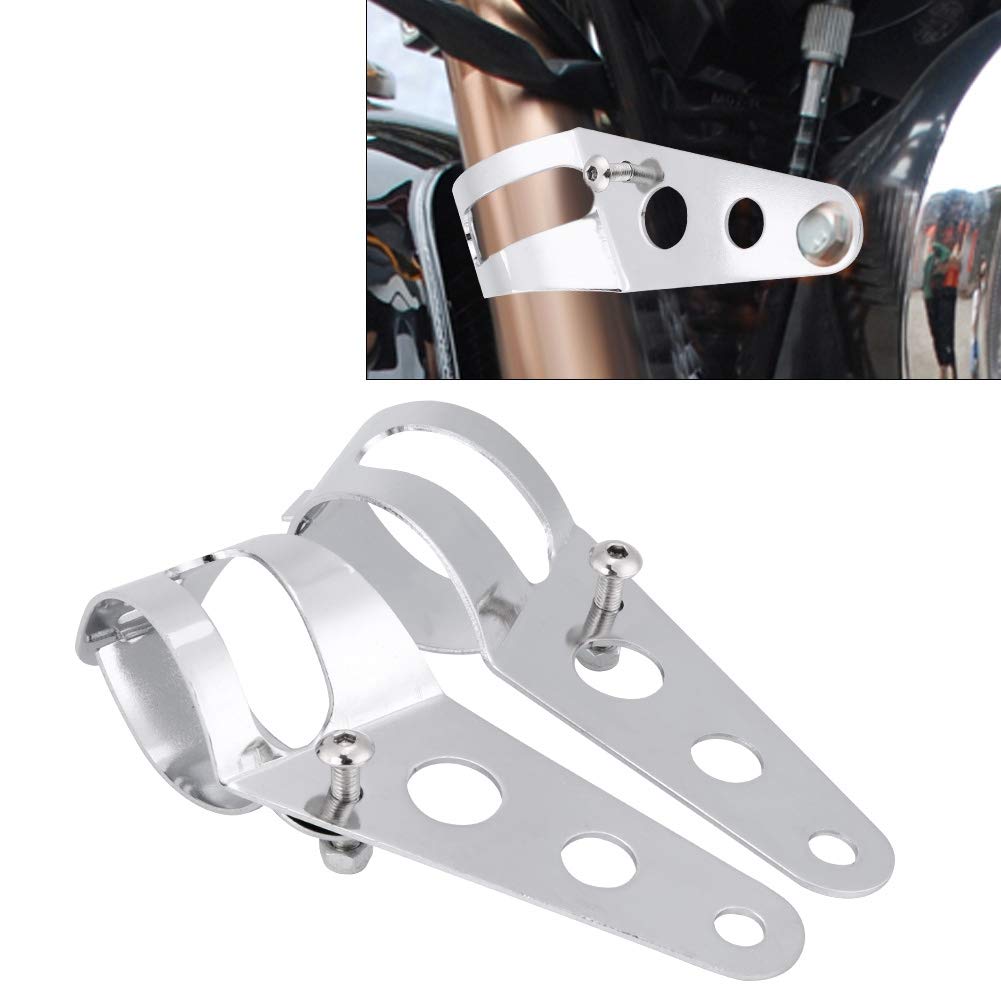 Edelstahl -Motorrad -Scheinwerfermontagehalterung, Einfache Installation, Hohe Festigkeit, Klassisches Schwarzes Aussehen, Geeignet für Motorräder, Entwickelt mit Superqualitätsem Eisenmaterial Edelstahl -Motorrad -Scheinwerfermontagehalterung, Einfache Installation, Hohe Festigkeit, Klassisches Schwarzes Aussehen, Geeignet für Motorräder, Entwickelt mit Superqualitätsem Eisenmaterial von Qcwwy