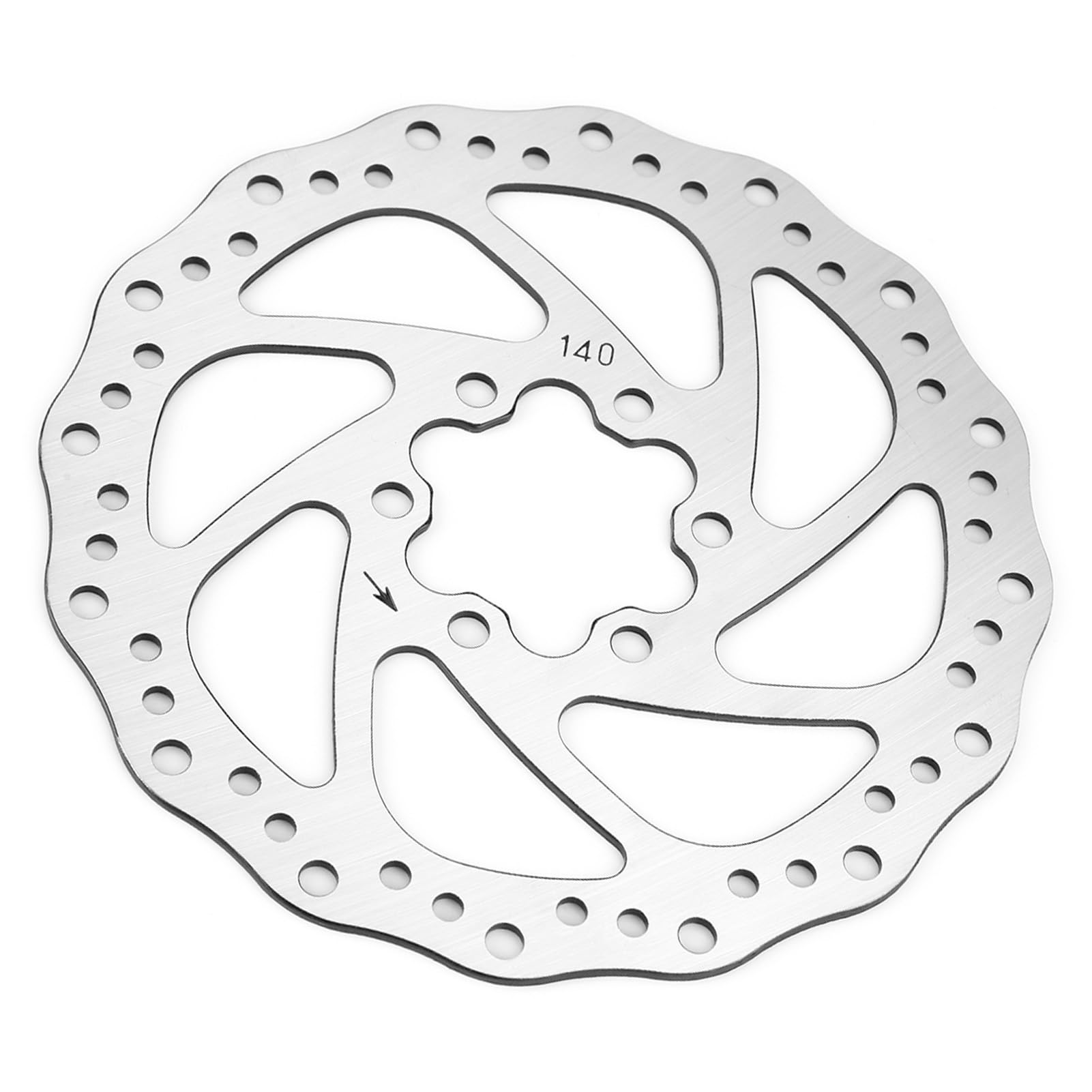 Edelstahlbremsscheibene Effiziente Fahrradbremsblock für Verbesserte Sicherheit an Abwärtsfällen (140 mm) von Qcwwy
