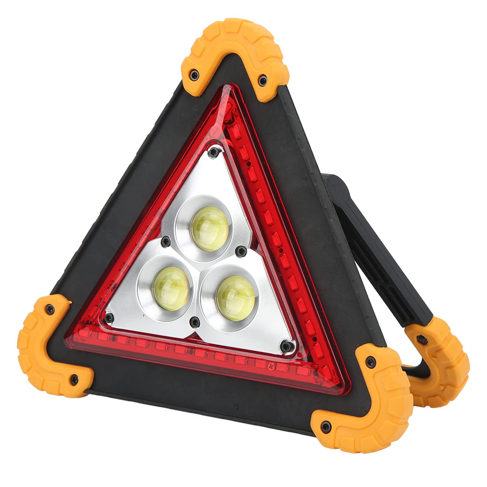 Qcwwy Dreieck-Wartungsleuchte, Tragbares Handflutlicht, Batteriebetriebenes LED-Arbeitslicht, Cob-LED-Technologie, Reparatur-Warnleuchte für Camping, Wandern, Angeln Qcwwy Dreieck-Wartungsleuchte, Tragbares Handflutlicht, Batteriebetriebenes LED-Arbeitslicht, Cob-LED-Technologie, Reparatur-Warnleuchte für Camping, Wandern, Angeln von Qcwwy