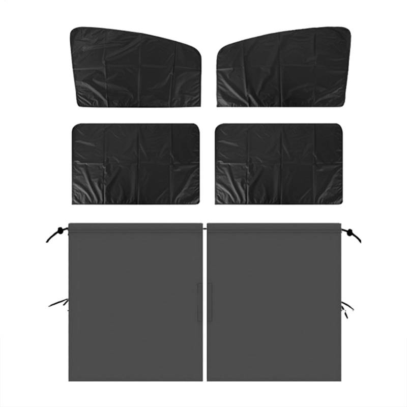 Qfdiwr Autofenstervorhänge, Autofenstertöne | Leichtes Auto Privatsphäre Sonnenschutz | UV-blockierende Sonnenschirme zum Nickerchen, Campingschlaf, Roadtrips, Stillen, Haustierschutz von Qfdiwr